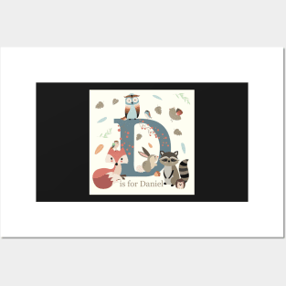 D is for...... personalised children’s gifts Posters and Art